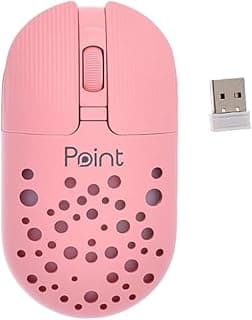 Point PT-70 Plastic Mouse Type C Interface With High Speed And Dual Mode For Windows/Mac - Pink
