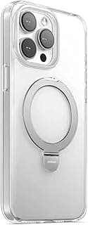 Clear Case with 360 Degree Rotatable Magnetic Ring Holder Compatible with iPhone 6.1 inch, 180 Degree Adjustable Stand (iphone 16 plus)