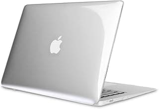 FINTIE Case Compatible with MacBook Air 13 Inch 2012-2017 Release (Model：A1466/A1369), Slim Snap On Hard Shell Protective Cover, Crystal Clear