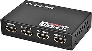 Generic HDMI Splitter 1080P - 4 Ports Outputs