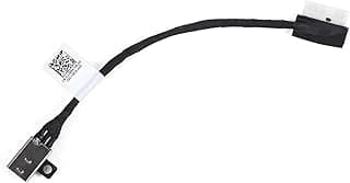 Replacement DC Power Jack Charging Port for Dell inspiron 15 3583 3493 3595 5593 14 3482 5493 17 3793 & Latitude 3490 3590 E3490 E3590 Series Laptop P/N: 0228R6 228R6 DC301011R00 DC301012300