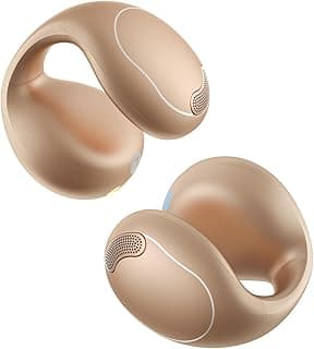 C40i by Anker, Open-Ear Earbuds, Clip-On Headphones, Flexible Joint Design, Button Controls, Lightweight Comfort, Stable Fit with Attachable Ear Grips, Expansive Drivers for Clear Sound