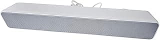 USB & AUX Headset for Laptop and PC, 40 cm, White, with USB and 3.5mm Cable