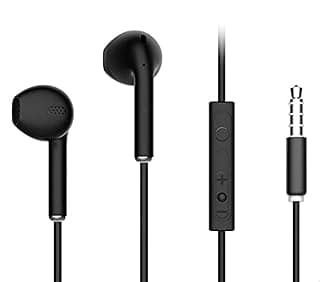 سماعة MT-33 على الاذن سلكي اذن بسلك وميكروفون من ميدياتك MT-33 - اسود