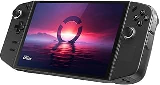 لاب توب لينوفو ليجن جو مطور SSD 8.8 بوصة 144 هرتز WQXGA محمول باليد للألعاب بشاشة لمس وذاكرة رام 16 جيجابايت ومعالج AMD رايزن Z1 اكستريم 512 أسود أندرويد