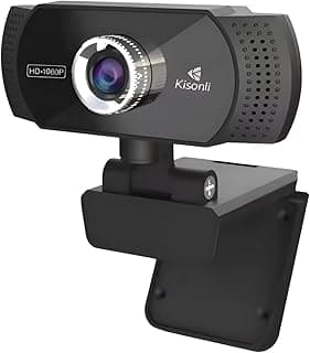 كاميرا ويب بدقة HD 1080P - مايكروفون مدمج – USB Plug & Play – زاوية رؤية 90° - موديل PC-2