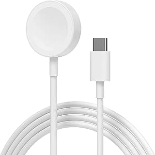 USB C Watch Charging Cable, MFi Certified Wireless Magnetic Charger for iWatch, 1m Type C Portable Charging Station, Compatible with Apple Watch Series 10/9/8/7/6/5/4/3/2/1/Ultra/Ultra 2/SE