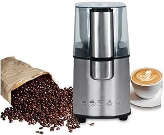 مطحنة قهوة - 200 وات - 90 جرام - ستانلس ستيل sm-3020s