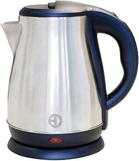 Electric Kettle, 1.8L Capacity, 1500W, Silver/Black