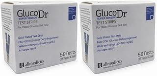 2 Packs Glucoctor Strips (50 x 2)