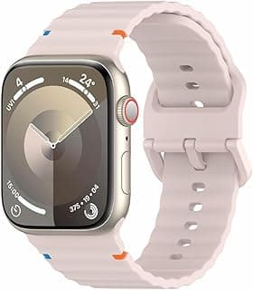 أحزمة رياضية لساعة ابل الترا/3/2 مقاس 42mm 41mm 40mm 38mm، أحزمة iWatch للرجال والنساء، حزام سيليكون ناعم مقاوم للماء لساعة ابل Series 11 10 9 8 7 6 5 4 3 SE 3/2nd