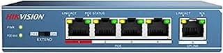 جهاز نقل الطاقة عبر الايثرنت سريع بـ4 منافذ متوافق مع وصلة كابل بي ان سي من جيه كيه فيجن من هيكفيجن DS-3E0106P-E/M