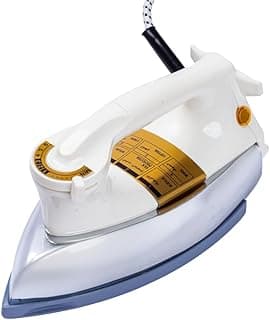 Dry Steam Iron, 1200 Watt, White