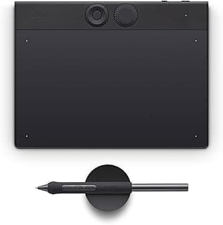 تابلت رسم Intuos Pro مقاس Small، تابلت مبتكر يشمل قلم Wacom Pro Pen 3، مدمج وخفيف الوزن - مثالي للمبدعين أثناء التنقل أو ذوي المساحات المكتبية المحدودة، دون التنازل عن الأداء