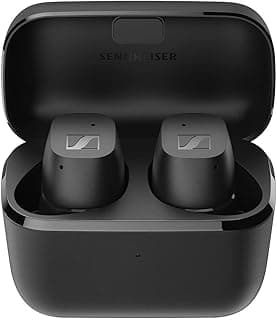 cx true wireless earbuds - bluetooth in-ear headphones for music and calls with passive noise cancellation, customizable touch controls, bass boost, ipx4 and 27-hour battery life, black