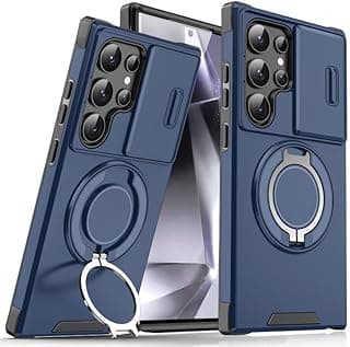 جراب حماية نحيف ضد الصدمات متوافق مع سامسونج Galaxy S25 الترا (سامسونج S25 الترا أزرق)