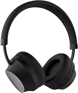 Headphone SD-1008 Version 5.1 Over-Ear with TF Card Slot 40mm Driver 8 Hours Playtime Built-in Microphone for Calls Music Gaming Deep Bass Stereo Sound Active Noise Cancellin (Black)