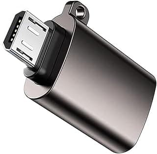 OTG USB 3.2 Gen 1 (Male) - USB MIcro (Female) Adapter (S-H153) Black