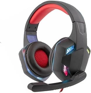 Gaming G2000 Professional RGB LED Wired Headset with High-Definition Mic, Powerful Surround Sound, Padded Ear Cushions, In-Line Volume Control for PC & PlayStation