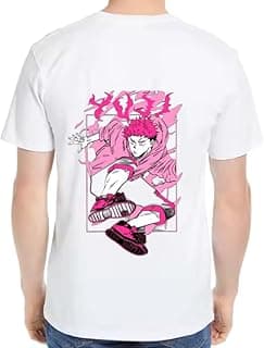 Jujutsu Kaisen Yuji Itadori T-shirt back White