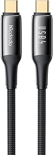 ميكدودو كيبل USB-C الى لجميع الوظائف USB 4 شحن سريع 240 واط متوافق مع PD3.1 شريحة اي-ماركر ماك بوك ايباد ايفون 16/15 اكسبيريا جالكسي سويتش اندرويد