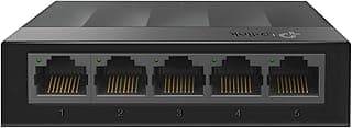 سويتش سطح المكتب بـ 5 منافذ من تي بي لينك، لون أسود، موديل LS1005G