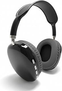 p9 Wireless Bluetooth Headphone- Over Ear Stereo Music Headset with Memory Card Support, Gaming Headphones with Built in Microphone for Laptop Mobile Phone PC هيدفون بي 9 -سماعات راس بلوتوث (black)