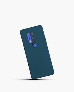 For Oneplus 8 Pro Silicone Back Color Cover,Camera Protection From Shocks From TPU Compatible For Oneplus 8 Pro (6.78'') (Navy)