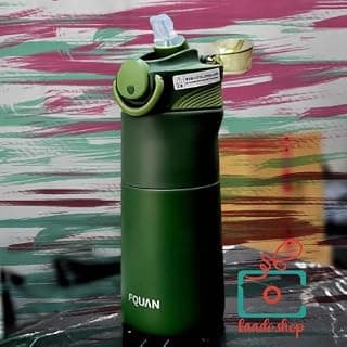 مج حرارى رقمى بتصميم رائع سعه كبيره ومحكم الغلق بلون اخضر