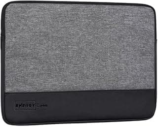شنطة لابتوب 15.6 بوصة Energy Case مقاومة للماء لأجهزة اتش بي، HP Pavilion 15، HP 15، ايسر Nitro 5 /Predator/Aspire 15.6، لينوفو Ideapad 3 15، ديل Inspiron 15، اسوس، ام اس اي (رمادي)