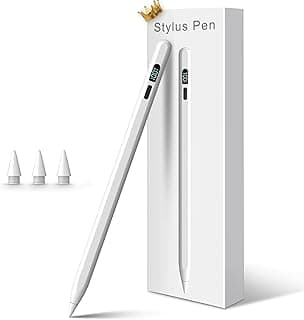 ANKHGIFTSHOP Magnetic Stylus Pen, Wireless Charging, Compatible with apple Pencil 2nd Generation, Works with ipad Pro 11" 1/2/3/4, ipad Pro 12.9" 3/4/5/6, Air 4/5, Mini 6