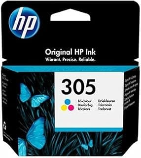 305 Tri-Color Original Ink Cartridge, 3YM60AE, 50 ML