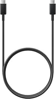 PD USB Super Fast Charging and Data Cable Type C to Type C 100 Watt 5 Amper - 1m compatible with Samsung S23 Ultra/22/21Note10/Note10Plus/a70/a80/a70S - Black