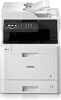 طابعة ليزر ملونة براذر MFC-L8690CDW مقاس A4، لاسلكية، توصيل بالكمبيوتر والشبكة، طباعة، نسخ، مسح ضوئي، فاكس وطباعة على الوجهين