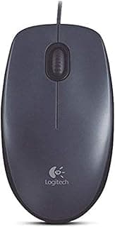 ماوس M90 بمنفذ USB للكمبيوتر واللاب توب من لوجيتيك