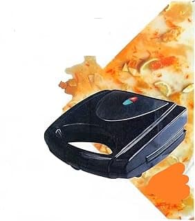 Sandwich Maker Large Size 3 In 1 Wsh Stainless 4 Slices Black 750W 2 Years Warranty