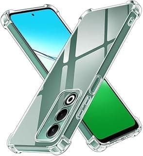 جراب شفاف مضاد للصدمات من Gorilla لهاتف OPPO A5I PRO، غطاء TPU مرن مع حماية لإطار الكاميرا وحواف ممتصة للصدمات مضادة للخدش، متوافق مع OP K13X 5G / OP A5i PRO