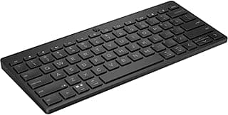 350 692S8AA Black Compact Bluetooth Keyboard