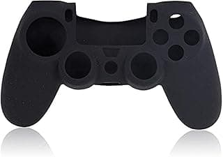 جراب سيليكون لذراع تحكم Dualshock لجهاز PS4 (أسود)