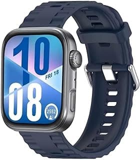 حزام سيليكون فاخر من Fekra لـ هواوي Watch Fit 4 | Fit 3 | Fit 4Pro، سوار ساعة بديل رياضي لـ هواوي Watch Fit4 | Fit3 Fit4 Pro
