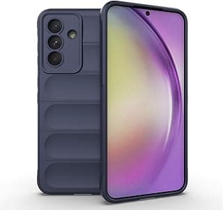 جراب جوريلا شوب لهاتف Galaxy A56 5G، جراب سيليكون سائل لهاتف سامسونج Galaxy A56 5G (6.6 بوصة)، جراب حماية ضد الصدمات (كحلي)
