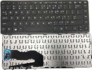 كيبورد بديل للابتوب اتش بي Elitebook 840 G1 G2 / 850 G1 G2 / ZBook 14 - لون أسود