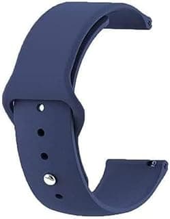 Generic Replacement Silicone Sport Strap 22mm For Amazfit Gtr3- Gtr3 Pro Smart Watch - Blue