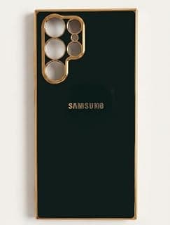 Phone Case for Samsung S22 Ultra, Protective Cover (Black)