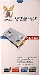 باور سبلاي 12V/30A ماركة Eagle بـ 5 مخارج