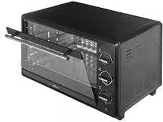 فرن كهربائي بسعة 38 ل وقوة 2000W من ايه تي ايه، أسود