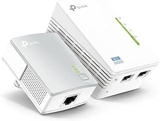 موسع نطاق واي فاي باورلاين AV600 بسرعة 300Mbps من تي بي لينك TL-WPA4220KIT