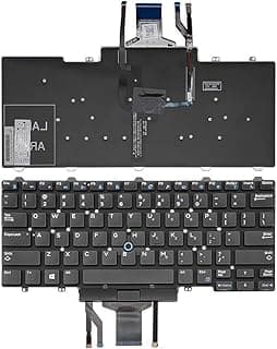 كيبورد لابتوب من بهوماني متوافقة مع سلسلة لابتوب ديل لاتيتيود E5450 E5470 E7450 E7470 NSK-LK6LN, PK1313D1B00,06NK3R, PK1325A3B00