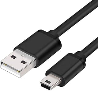 كابل شحن ومزامنة بيانات USB صغير من ماكسل تو لموبايلات موتورولا رازر v3/v3c/v3i/v3m/v3r/v3t، طول 1.8 م