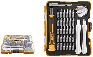 37-Piece Precision Screwdriver Set, Electronics Repair Kit with Bits, Mobile Phone Repair Tools, Model HKSDB0378